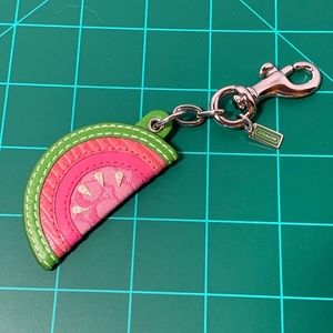 Coach Watermelon Keychain